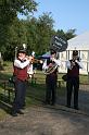 Gezellig muziekje op het terrein